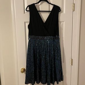 Torrid 16 sequins dress